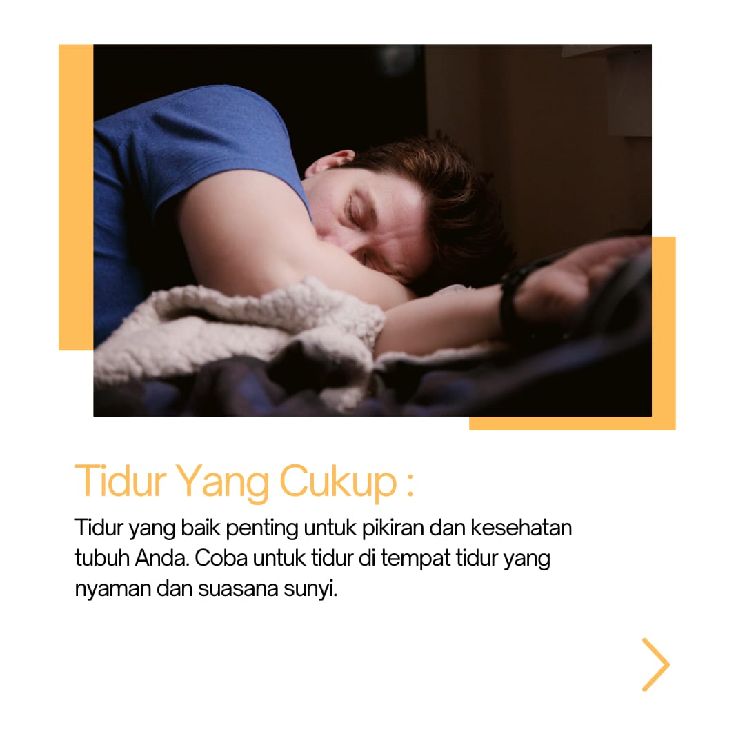 Tidur yang cukup